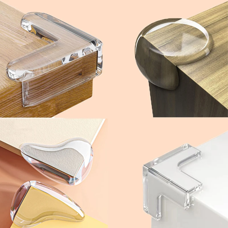 Furniture Hardware Tools - 10 Peças Protetores de Canto Transparentes