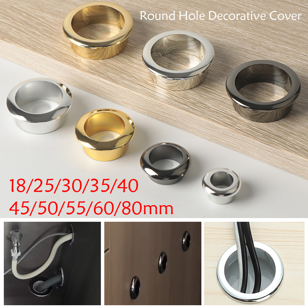 Furniture Hardware Outlet - 18-80mm saída de cabo de mesa