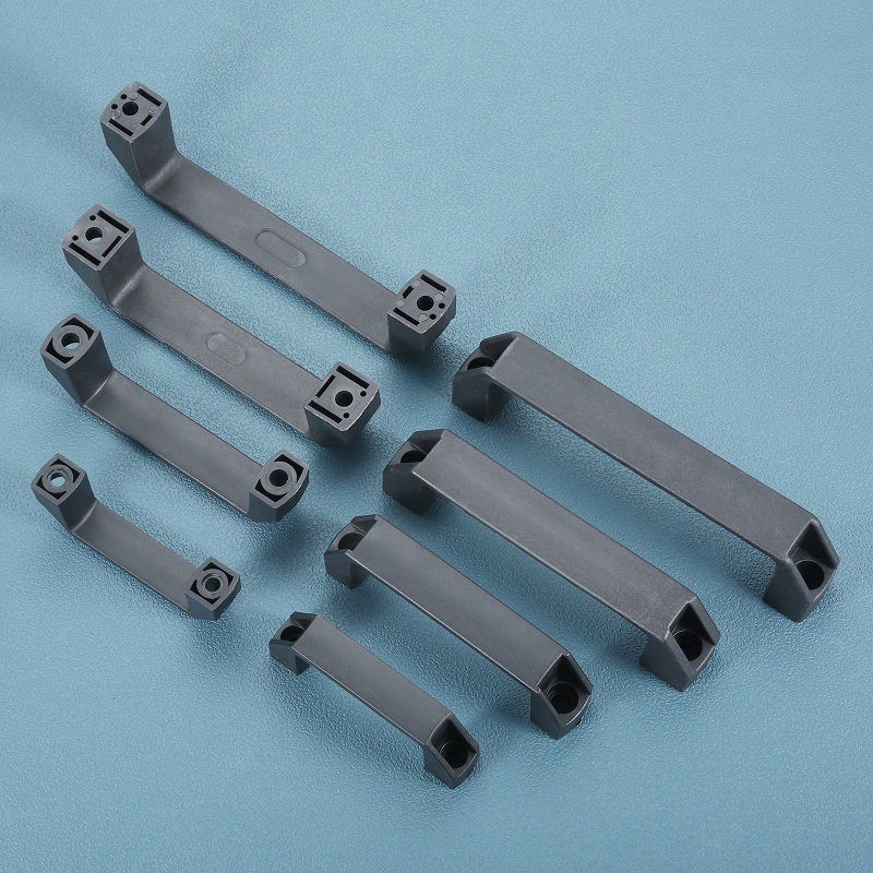 Furniture Hardware China - 2 pçs plástico preto móveis alças