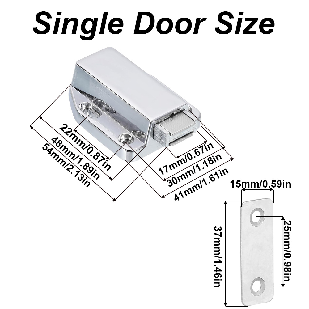 Travas magnéticas para armário - Furniture Hardware Latch avaliação e preço