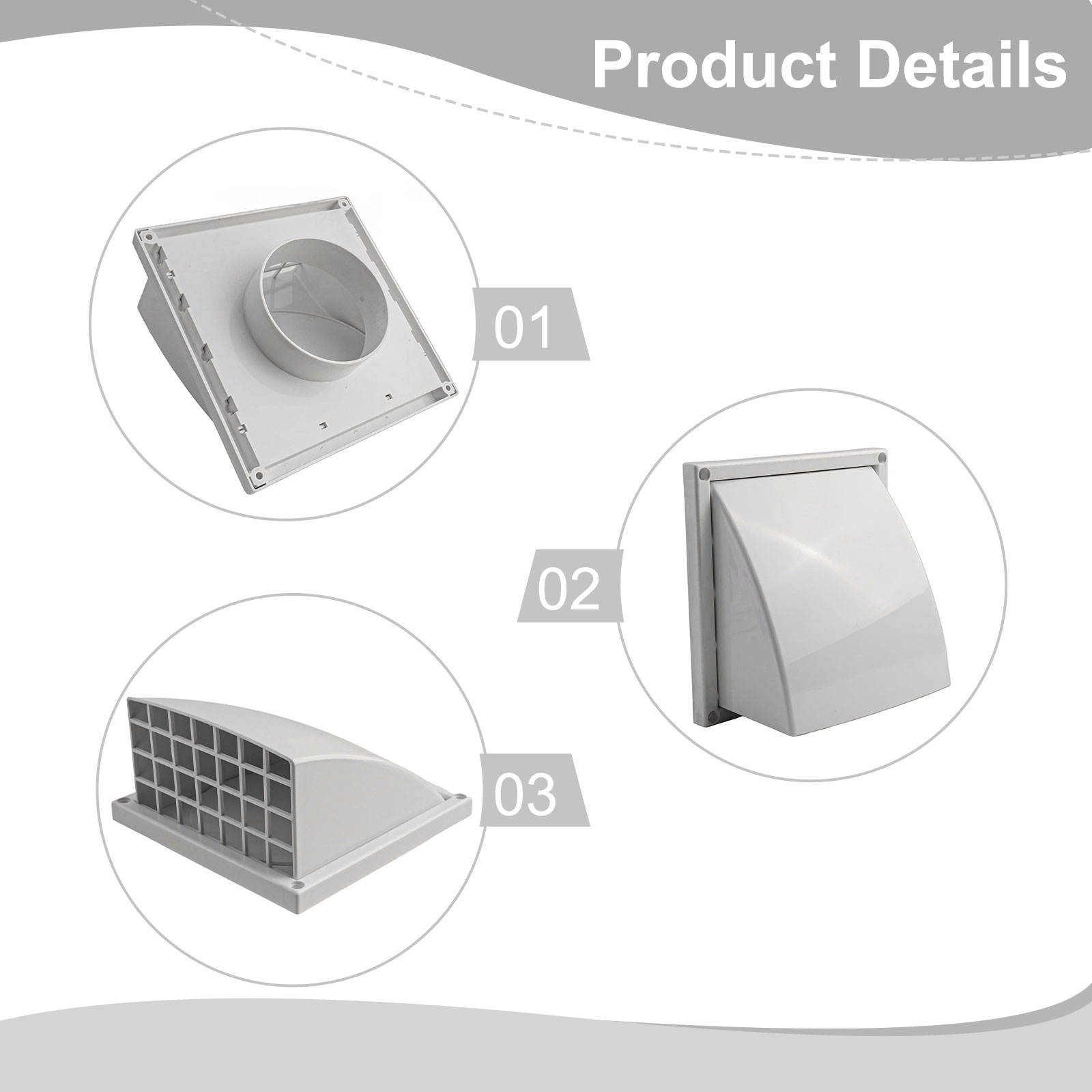 Grade de ventilação de parede  - Furniture Hardware Outlet avaliação e preço