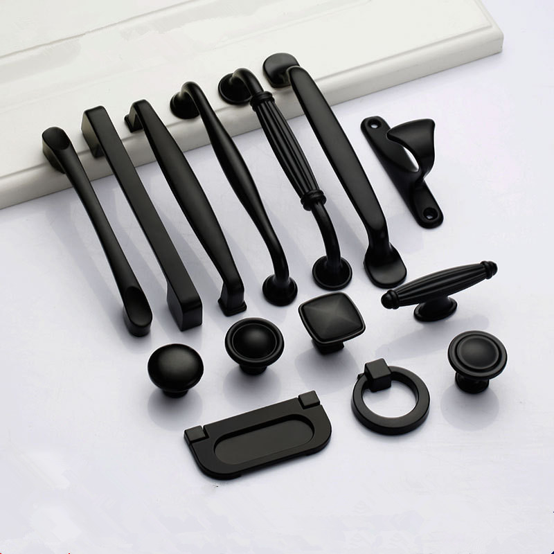 Puxadores pretos para móveis,  - Furniture Hardware China avaliação e preço