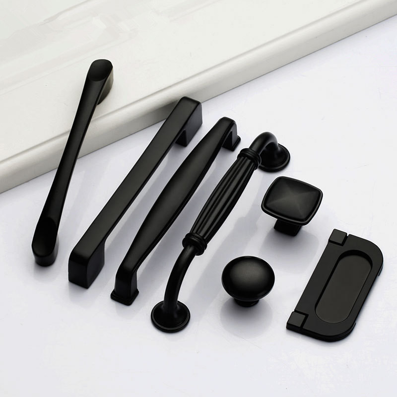 Puxadores pretos para móveis,  - Furniture Hardware China avaliação e preço
