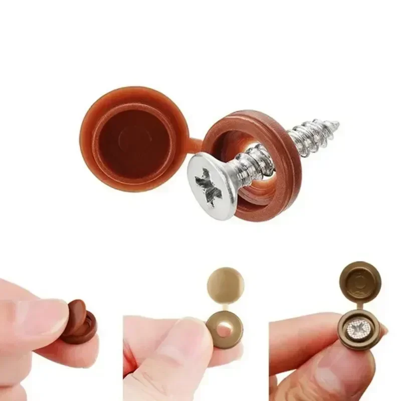 Tampa de parafuso de plástico  - Furniture Hardware Hinges avaliação e preço