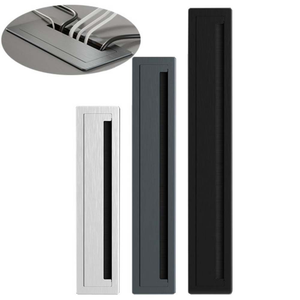 1 Peça Passa-Cabos Retangular  - Furniture Hardware Outlet avaliação e preço