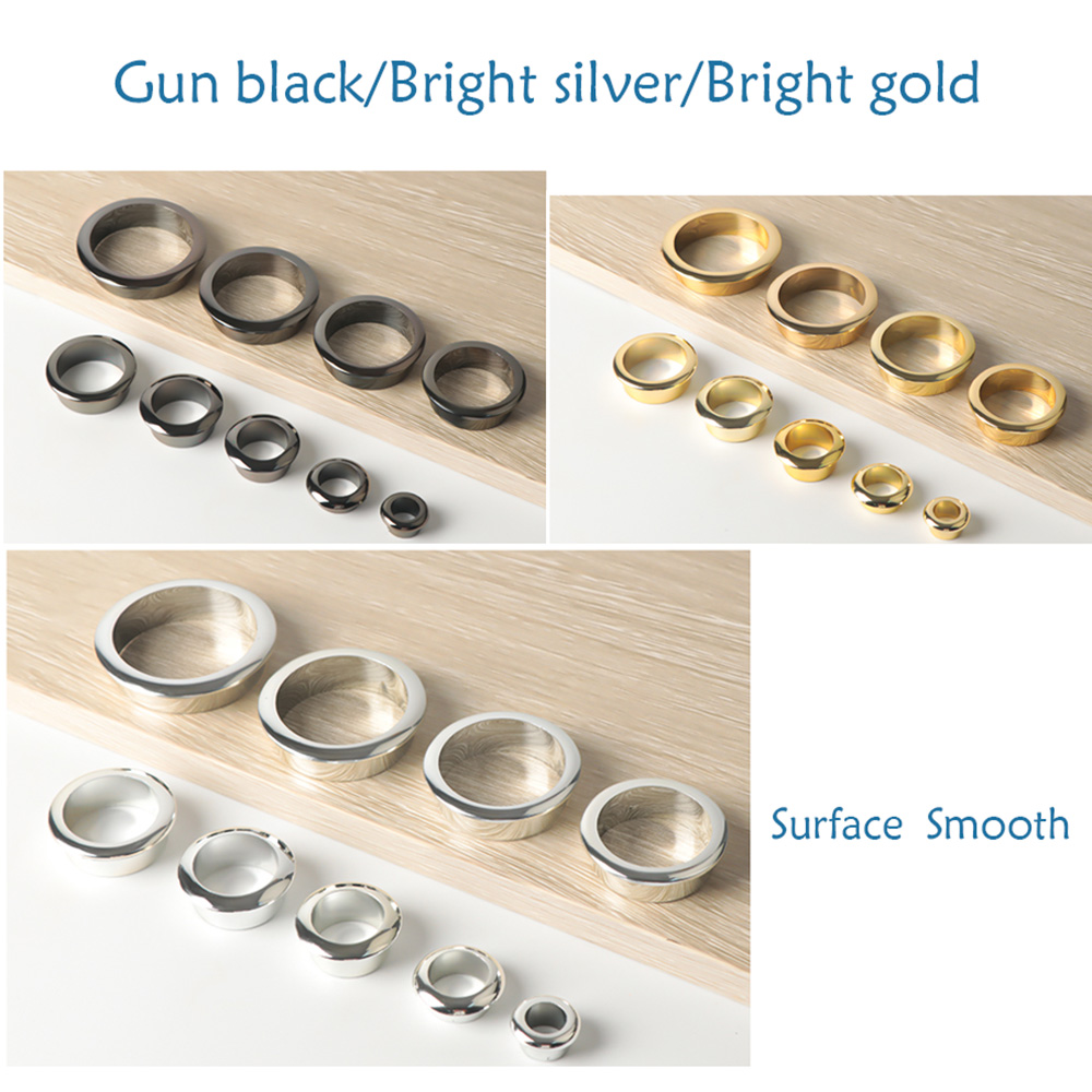 18-80mm saída de cabo de mesa  - Furniture Hardware Outlet avaliação e preço