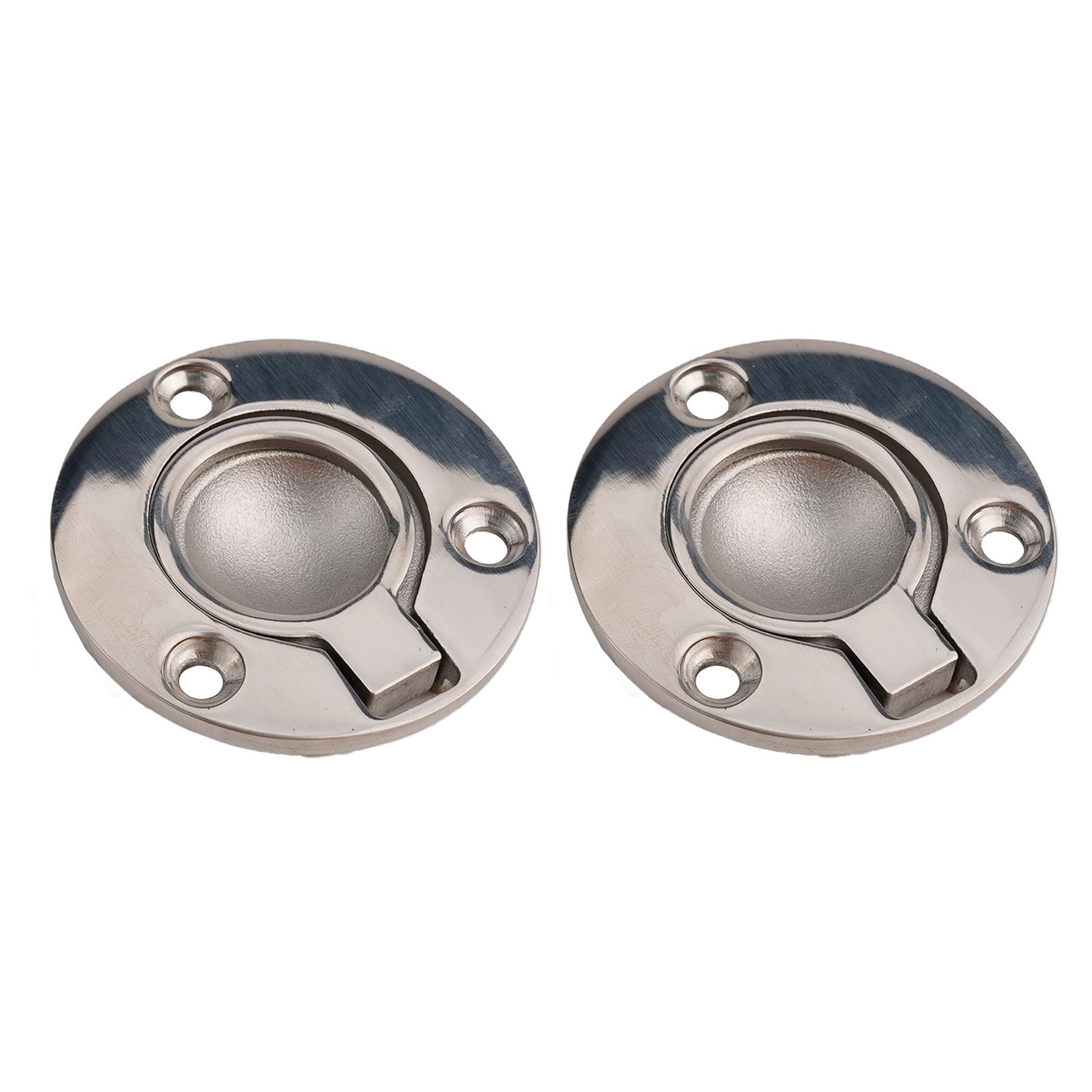 2 Peças Puxador de Anel Embuti - Furniture Hardware Pulls avaliação e preço