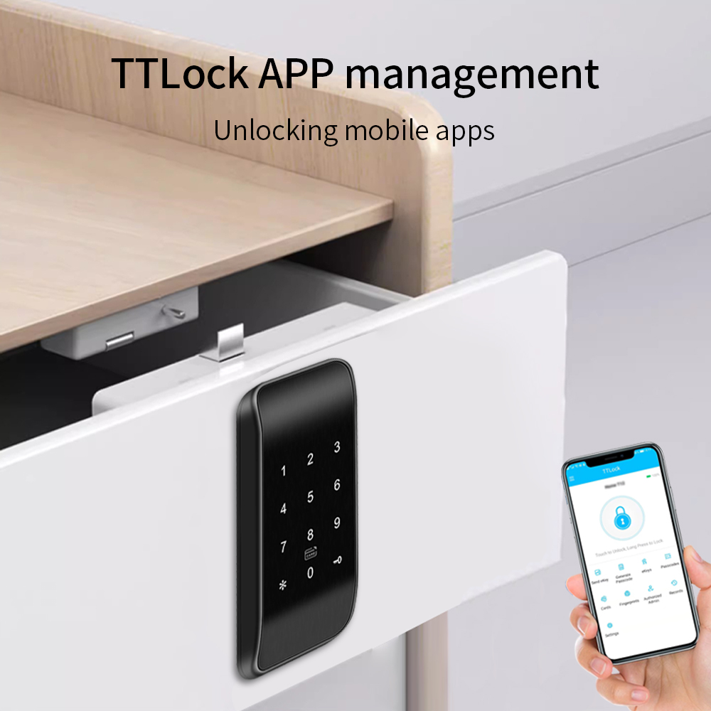 Ttlock 13.56mhz fechadura de g - Furniture Hardware Manufacturers avaliação e preço