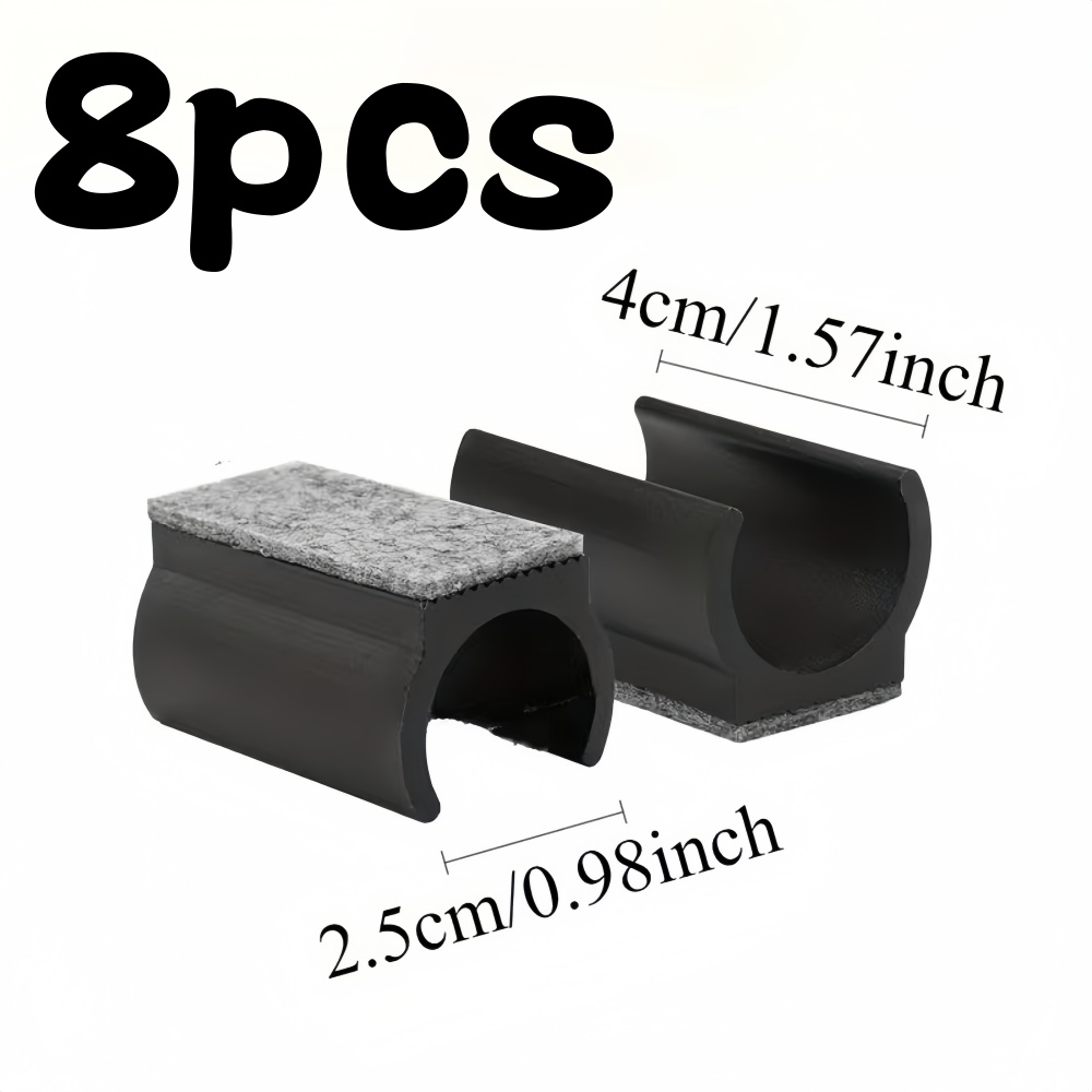 8 Peças Protetores de Feltro e - Furniture Hardware Legs avaliação e preço