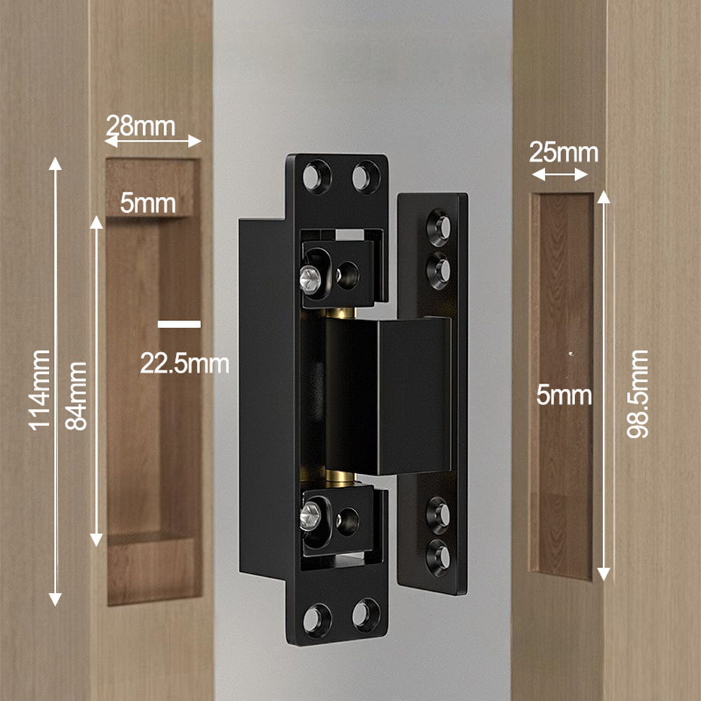 1 Peça Dobradiças Pretas Invis - Furniture Hardware Hinges avaliação e preço